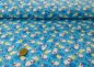 Preview: Lovely sheep flannel blue fabric with sheep